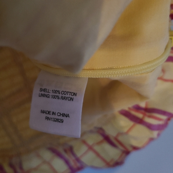 L'Academie Womens Size Small The Laci Top Cropped Ruffle In Yellow Plaid - Picture 8 of 8